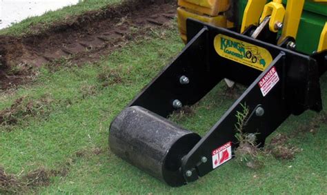 mini skid steer turf cutter